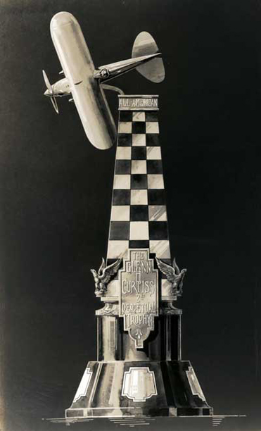 Glenn H. Curtiss 2nd perpetual trophy. 1930s. R. V. Waters papers, HistoryMiami. 1973-010-196.