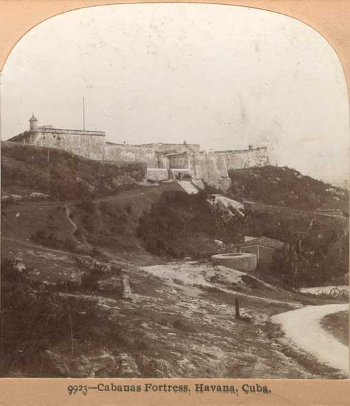 Cabanas fortress, Havana, Cuba. Meadville, Pa. : Keystone View Company, 1899. Image number 1998-530-2