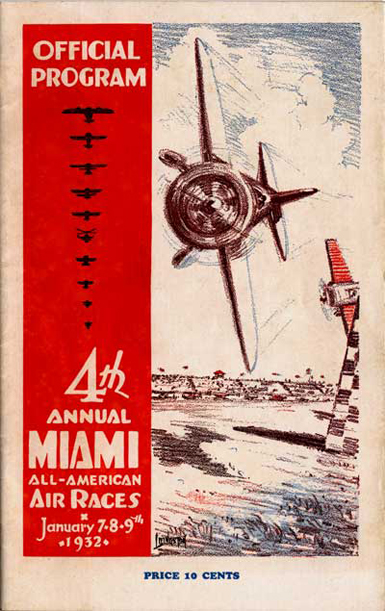 Program cover, 1932. HistoryMiami, x-2088-1-cover..