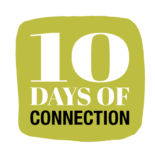 10 Days of Connections Logo. 