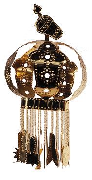 Crown for Oshún. Juan González HMSF Collection, 2000.30.4.