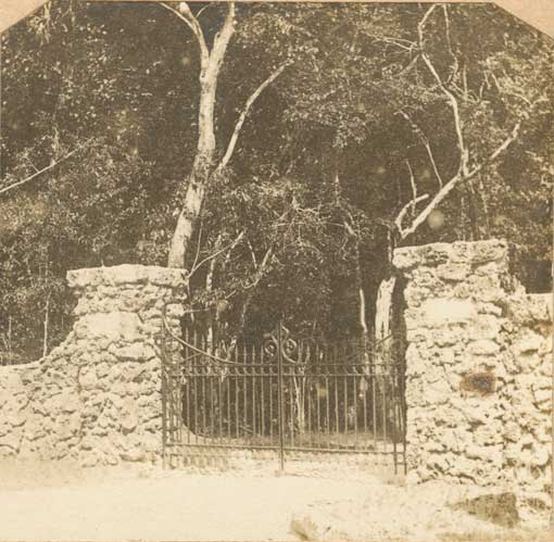 Gateway to Villa Serena : Sec. of State William Jennings Bryan's Miami (Fla.) home, circa 1920. Image number 1976-026-1