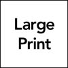 Large Print accessibility icon