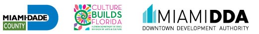 3 Logos. Miami Dade, Culture Build Florida and DDA