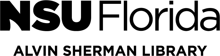 NSU Florida Alvin Sherman Library logo